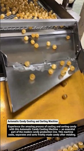 Amazing Candy Cooling Machine | Satisfying Candy Sorting Process | Hard Candy Factory Production