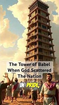 “The Tower of Babel When God Scattered the Nations”