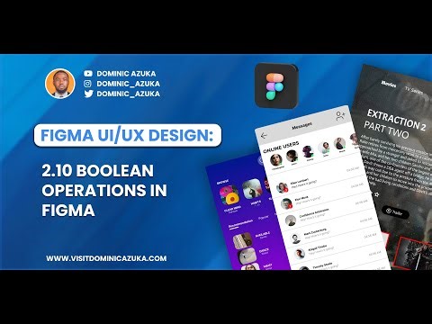 2.10 Boolean Operations in Figma