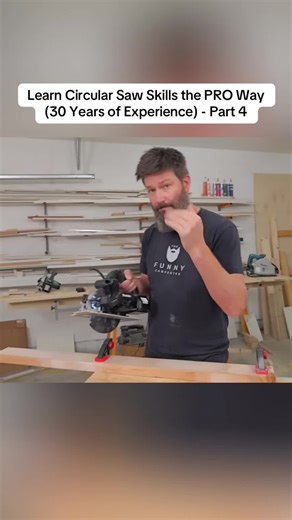 Learn Circular Saw Skills the PRO Way (30 Years of Experience) - Part 4 #tipandtricks #homeimprovement #fixthehouse #circular