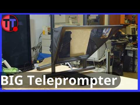 BIG Teleprompter Setup and Testing - Take 2 Part 2