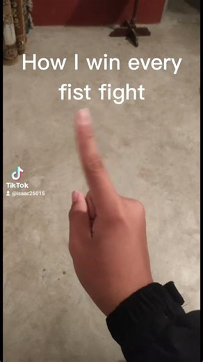 How i win in every fist fight
