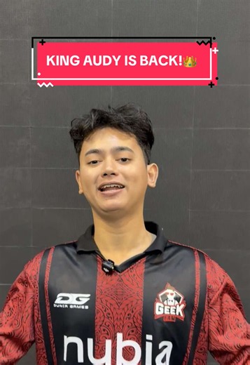 King Audy yang selalu guncang panggung MPL ID bakal balik lagi, gaes 🥵🔥 Apakah bakal banyak keseruan baru di season ini? Tonton aksi mereka secara langsung di MPL Arena, beli tiketnya sekarang di https://id-mpl.com/ticket #DynamicMPL #WeOwnThis #WellPlayed #MPLIDS18 #Preseason MediaDay GEEK