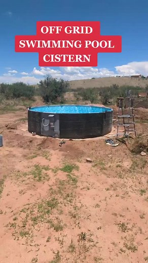 DIY Swimming Pool Cistern Project with Stucco and Masonry Work