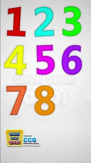 10 Little Numbers 🔢 Counting Song for babies