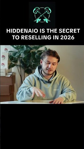 HIDDENAIO IS THE SECRET TO RESELLING IN 2026