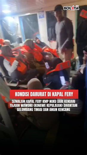 Kapal Feri KMP Nuku Tiba Selamat di Pelabuhan Langara