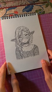 Drawing marcille #anime #dungeonmeshi #art #drawing #art #sketch #ardrawing | Momon Draw
