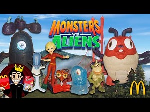 Monsters vs. Aliens - McDonald's Happy Meal 2009 | Toys Review - Complete McDonald's Collection