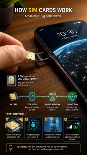 How Does a Tiny SIM Card Do So Much? 📱