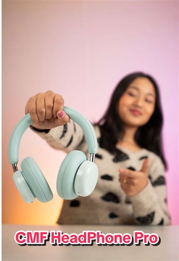 CMF Headphone Pro at NPR 13,999 👀 40dB ANC. Interchangeable ear cushions. Up to 100-hour battery life. We tested comfort, design, and real-world sound — not just specs on paper. Clean CMF design, long battery life, and solid performance, but the price puts it right in the debate zone. Worth it, or would you choose something else at this price? Full review in the video 🎧 Follow HithX for honest tech takes. #HithX #CMFHeadphonePro #CMF #Nothing #HeadPhones