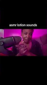 ASMR sloppy lotion sounds 🧴 #asmr