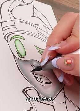 Drawing Thad from Murder Drones