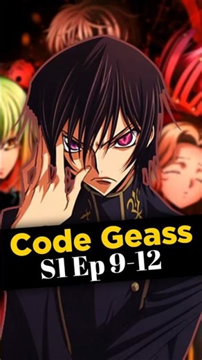 Suzaku & C.C. Mystery! Code Geass (S1 Ep. 9-12)