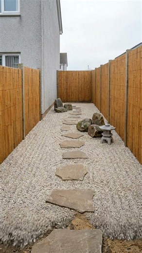 🍁 Dead Gravel Corner → Zen Garden