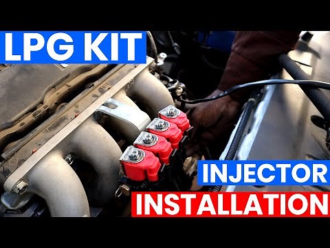 How to Installation LPG Kit Injector | LPG Gas Kit Injector