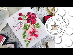 Altenew | Exotic Garden Stamps/Dies/Stencils/Embossing Folders Collection | Blog Hop & Giveaway