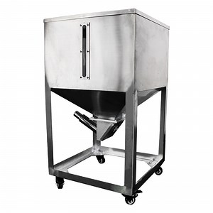 [Hot Item] Stainless Steel Storage Barrel Plastic 25kg-500kg Raw Material Storage