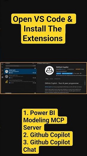 Getting Started With Power BI Modeling MCP Server & VS Code #powerbi #powerbitutorial #mcp #vscode