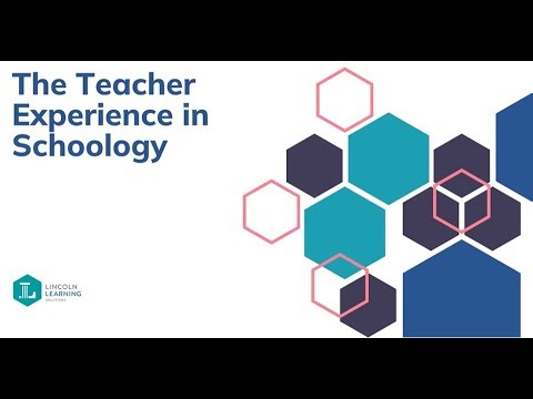 The Teacher Experience in Schoology
