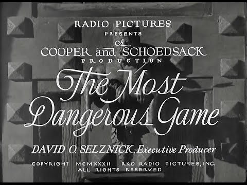 The Most Dangerous Game (1932) | 4K UHD FULL MOVIE | 8K Remaster | Joel McCrea, Fay Wray