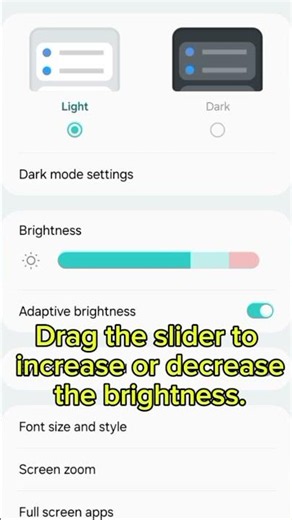 How to Change Screen Brightness | Android Mobile Tips