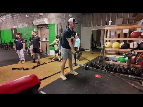 Landmine Lateral Lunge | Lateral Strength & Rotational Control