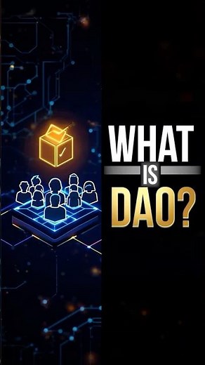 What Is a DAO? Explained in 1 Minute! 🌐 | Crypto Compass #cryptocurrency #crypto #bitcoin #ethereum
