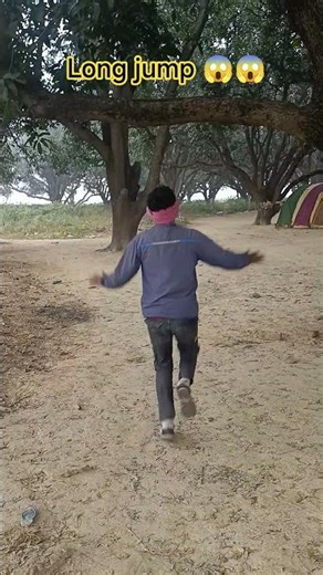long jump 😱😱 #longjump #vlogvideo #desilongjump