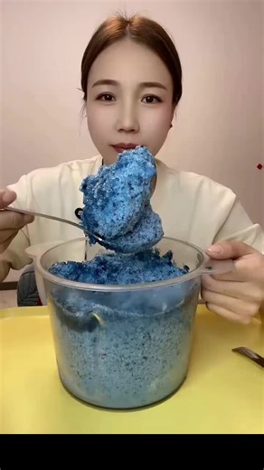 Delicious Blue Shaved Ice ASMR Experience