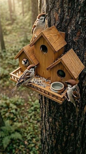 I Rescued These Baby Birds and Built Them a Home 🐦❤️