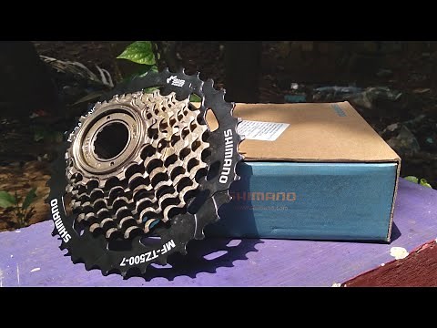 SHIMANO MEGARANGE 7SPEED=9 SPEED FREEWHEEL!!🤯😱|Try to buy offline #shimano #gear #mtb