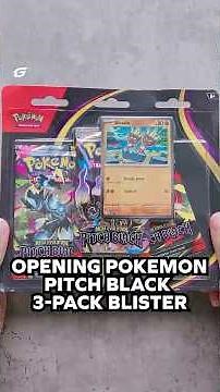 Pokémon Pitch Black 3-Pack Blister OPENING! \n#Pokemon #PokemonTCG #Tabletop