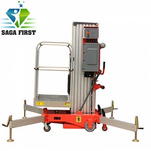 [Hot Item] European 6m Mobile Aluminum Lift Hydraulic Man Ladder Lift