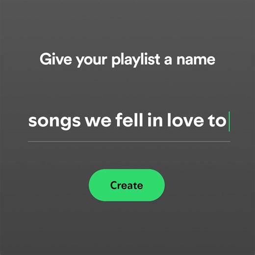 it's literally a love language | Spotify