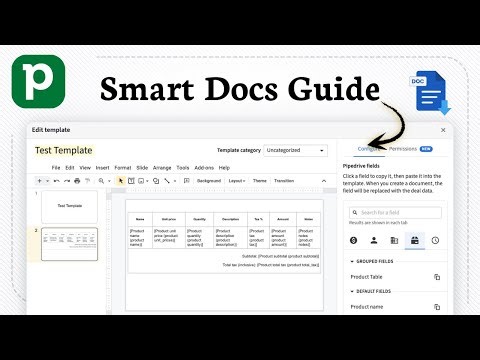 How to use Pipedrive Smart Docs (Docs Management Tips)