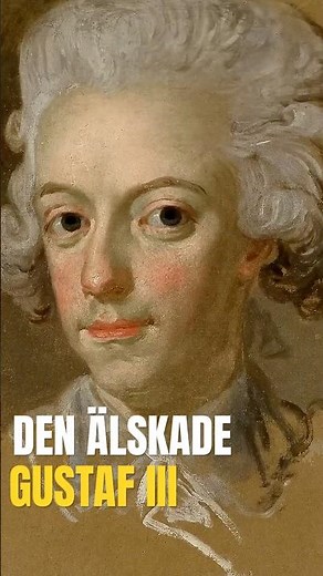 Gustaf III - Sveriges genom tiderna mest älskade Kung. #historia #1700 #stockholm #kungar #sverige