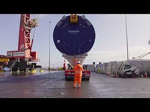 Wind Turbine Blade Delivery to Derrinlough Wind Farm