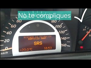 MERCEDES FALLO SRS SENSOR DE EMULACION