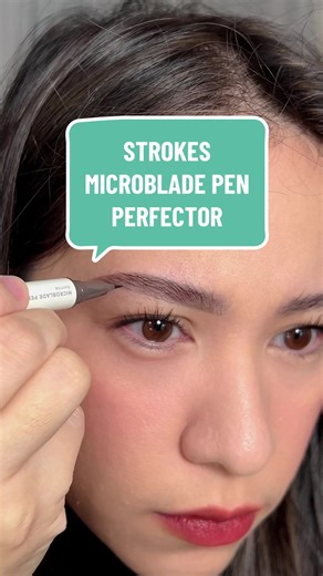Achieve Perfect Eyebrows with Strokes Beauty Lab Microblade Pen!