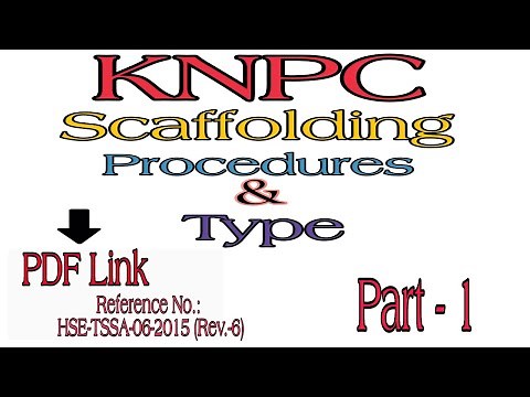 scaffolding procedure standards