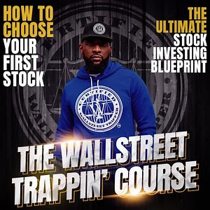 The Wall Street Trappin' course is a certified blueprint that takes you from A to Z in stock investing | Wall Street Trapper