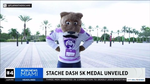 Florida Panthers unveil new Stash Dash medal ahead of cancer‑awareness 5K