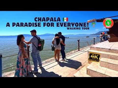 CHAPALA Jalisco 🇲🇽 🌴 Caminando por Chapala 4k Walking Tour