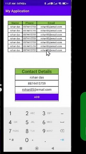 TABLE LAYOUT IN ANDROID STUDIO || ADD OR REMOVE ITEMS FROM TABLE LAYOUT #KOTLIN