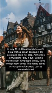 1.4M views · 2.8K reactions | Strasbourg’s Dancing Plague #DancingPlague1518 #Strasbourg | TerrifyingMyths | Facebook