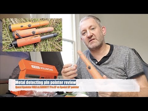 Best pin pointer review Quest XP MAX ?