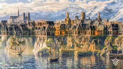 "I’m getting Elden Ring vibes": Minecraft player spends three years building beautiful gothic city