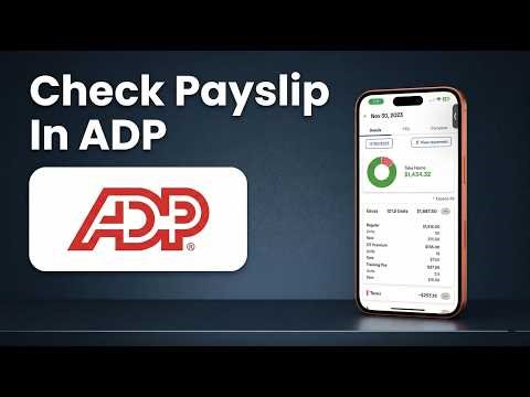 How To Check Your Payslip In ADP - Simple Guide (2026)