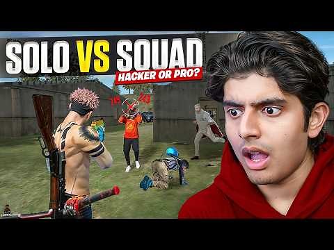 I’M QUITTING FREE FIRE LAST SOLO VS SQUAD GAMEPLAY | GARENA FREE FIRE